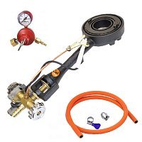 Форсунка горелки GetHof GS-20R1 + шланг + редуктор БПО (вентиль СНГ)