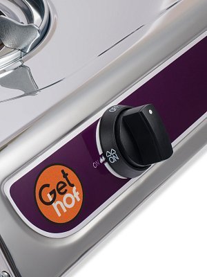 Газовая плита настольная 4x2 кВт GetHof, двухконфорочная GT-4P2K (пропан)