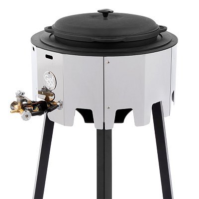 Печь газовая под казан GetHof 22-30 литра двухконтурная 25 кВт пропан