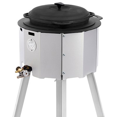 Печь газовая для казана GetHof 8 литров 20 кВт пропан