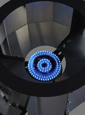 Печь газовая для казана GetHof 8 литров 4 кВт пропан