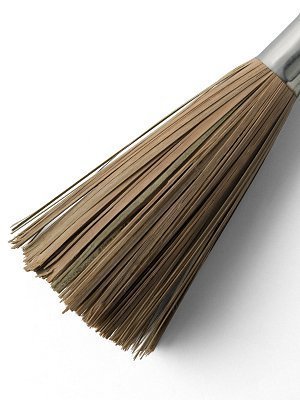 Щетка для вок, казана и саджа, 28 см GetHof, из бамбука