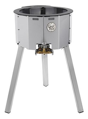 Печь газовая для казана GetHof 17 литров 25 кВт пропан