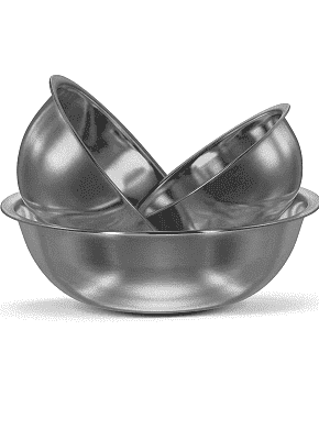 Миска для кухни из нержавеющей стали 240 мм GetHof 