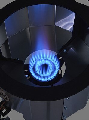 Печь газовая для казана GetHof 8 литров 20 кВт пропан