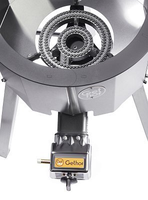 Печь газовая для казана GetHof 17 литров 10 кВт пропан