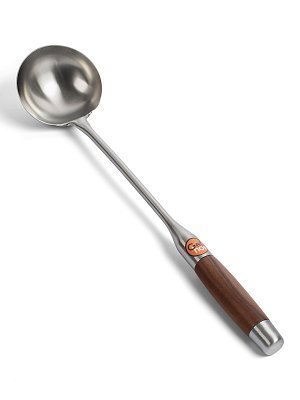 Ложка кулинарная для вок 120 мл GetHof Elite, деревянная ручка