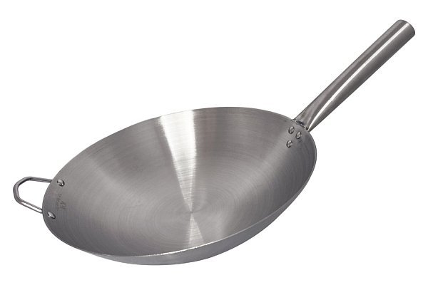 Вок сковорода 32 см GetHof, из нержавейки